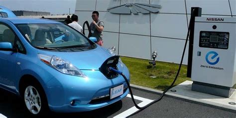 Nissan Dealers Install Charging Stations Nissan LEAF