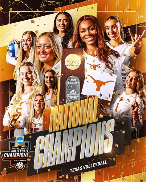 Texas wins second straight NCAA women's volleyball title 2023 ...