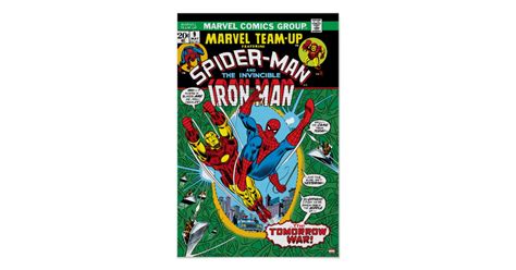 Spider-Man & Iron Man Marvel Team-Up Comic Cover Poster | Zazzle