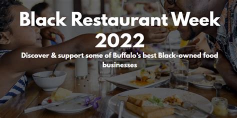 Black Restaurant Week is June 12-19 - NFTA Elements