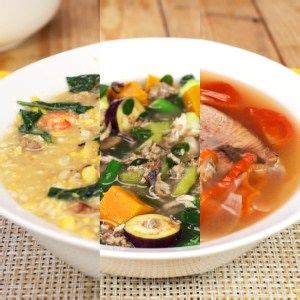 Learn how to cook iconic soups from Luzon, Visayas, and Mindanao! Try our Suam Na Mais, Utan ...