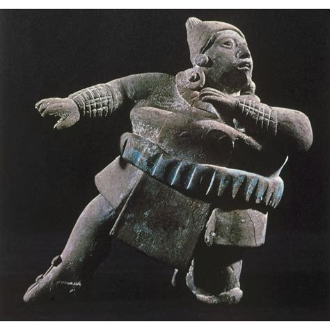 Mayan Athlete 700-900 A.D. Nceramic Figure Of A Mayan Ball Player ...