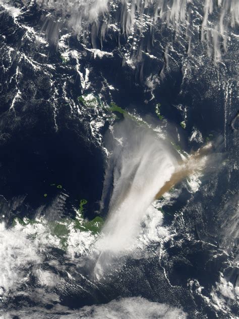 Eruption from Rabaul Volcano