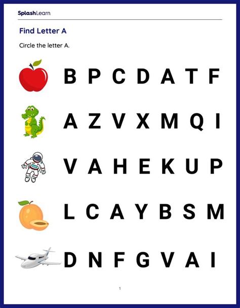 Find and Color: Letter J — Printable ELA Worksheet