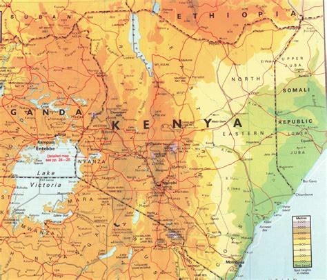 Kenya Map 1 - MapSof.net