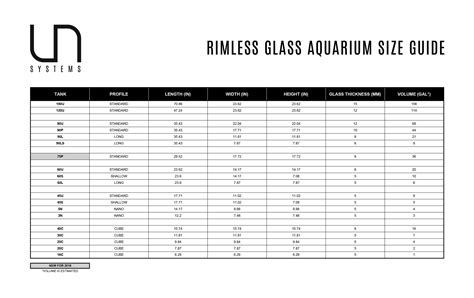 New Rimless Glass Aquarium Tank Size – 75P – Ultum Nature Systems