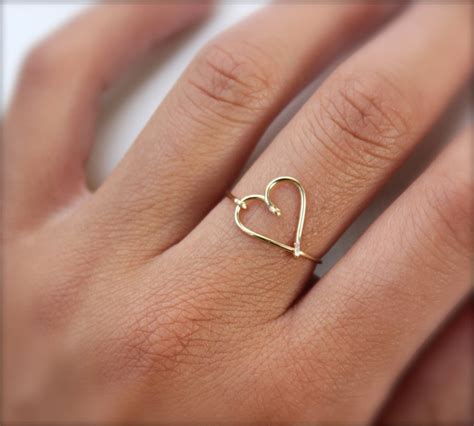 Heart Ring | $15 Valentine's Day Etsy Gifts | POPSUGAR Smart Living Photo 2