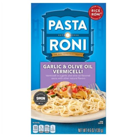 Pasta Roni® Garlic & Olive Oil Vermicelli Pasta Mix, 4.6 oz - Pick ‘n Save