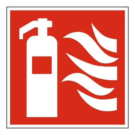 Standard Fire Symbol Sign | Safety-Label.co.uk