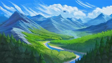 ArtStation - River Delta