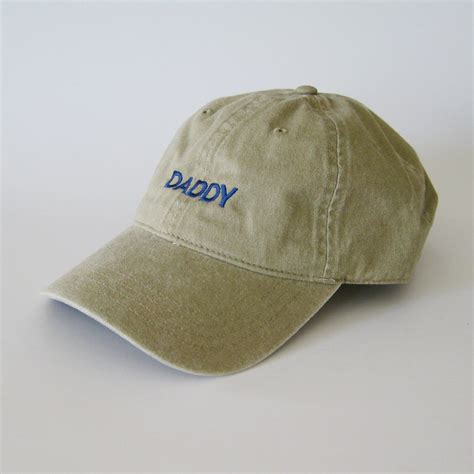 Daddy Embroidered Cap Dad Cap Dad Hat Daddy Hat Father's - Etsy