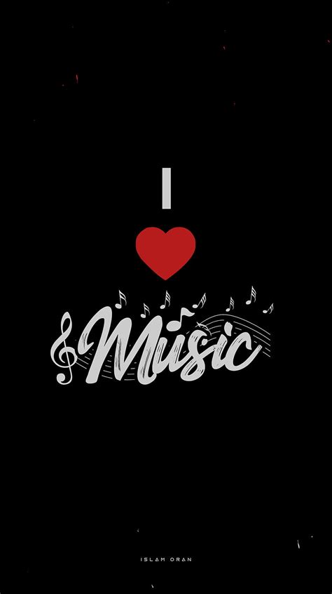 Love music, black, heart, hiphop, iphone, music, music4, red, samsung, HD phone wallpaper | Peakpx