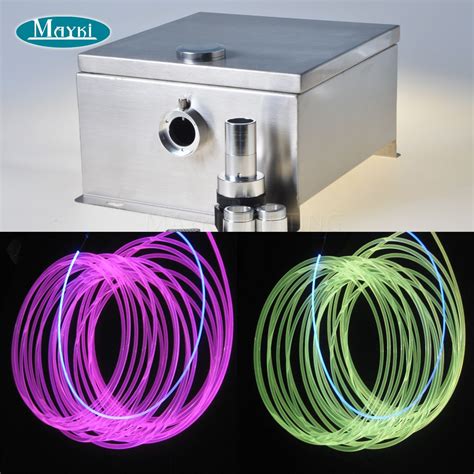 swimming pool decoration with 80W LED emitter solid core 8mm side glow ...
