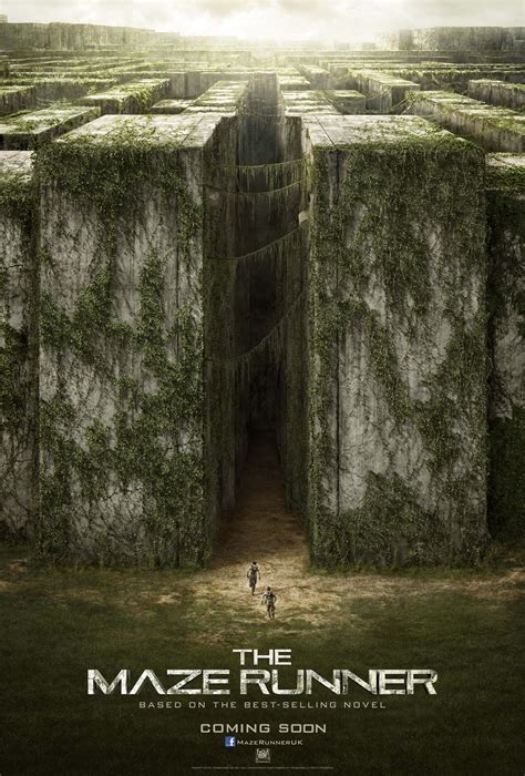 THE MAZE RUNNER (2014) Movie Trailer, Poster: No-Memory-Kids in a Maze ...