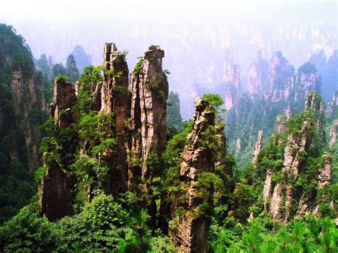 горы аватара китай фото | Zhangjiajie, Forest park, National parks