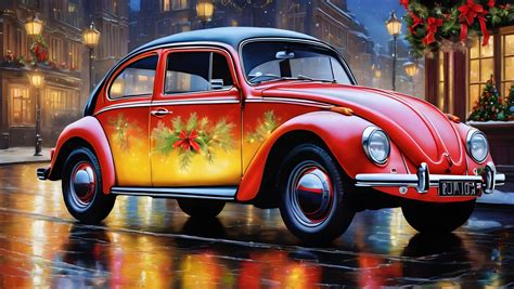 Vintage VW Beetle Car Free Stock Photo - Public Domain Pictures