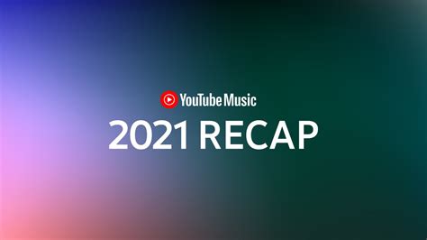 YouTube Music 2021 Recap - YouTube Blog