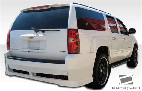 2013 Chevrolet Suburban Fiberglass+ Rear Bumper Body Kit - 2007-2014 Chevrolet Suburban Duraflex ...