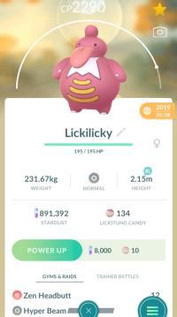 HIGH CP LICKILICKY ||| Lickitung Evolution - Pokemon Go Services | ID ...