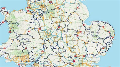 National Cycle Routes Uk Map - United States Map