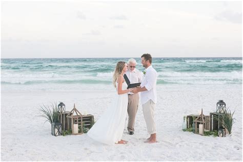 Santa Rosa Beach Destination Wedding | Destin FL Wedding Photographer ...