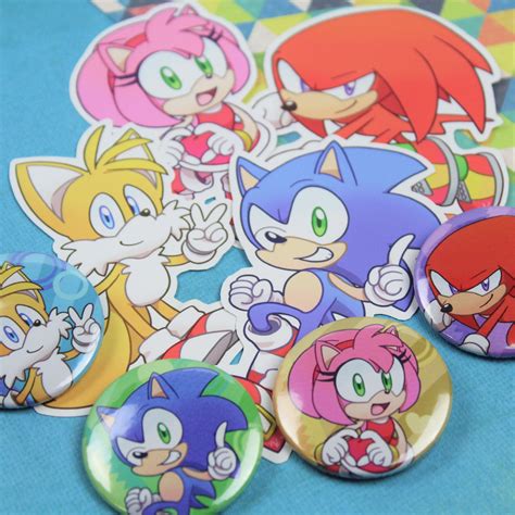 Sonic Tails Knuckles Amy Rose Sonic the Hedgehog Fan Art - Etsy Israel