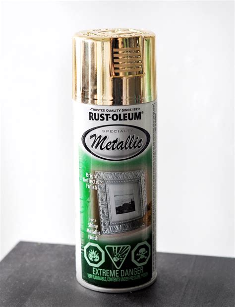 The Best Metallic Gold Spray Paint - visual heart creative studio