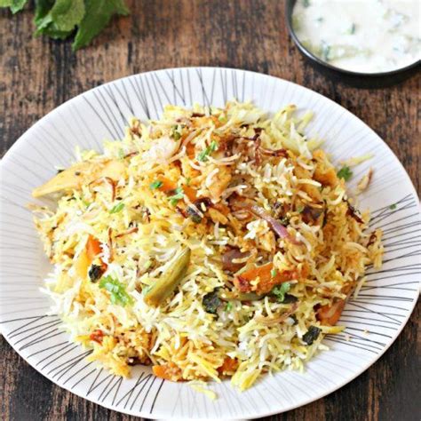 Vegetable biryani prepared in Dum pukht method. Veg Biryani, Indian Food Recipes, Indian Foods ...