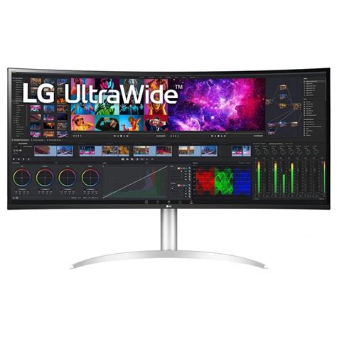 LG 40WP95C-W 39.7'' Curved UltraWide 5K2K Nano IPS Display - Business Solutions from AV Parts ...