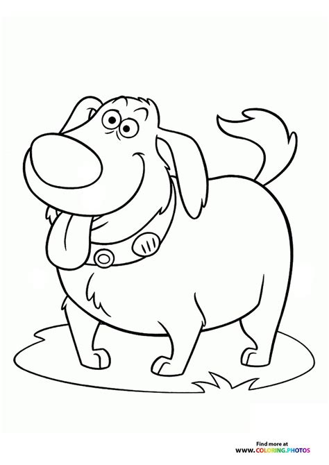 Doug From Up Coloring Pages