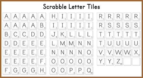 8 Best Images of Printable Scrabble Tiles Board - Free Printable Scrabble Letter Tiles ...
