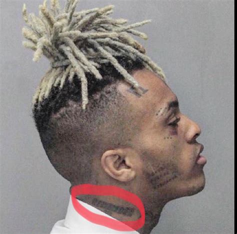 Xxxtentacion Face Tattoos