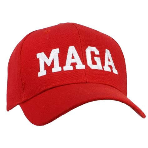 Tropic Hats Adult Embroidered MAGA Donald Trump Adjustable Ballcap ...