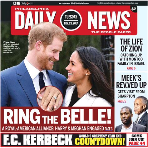 Newspapers around the world celebrate the engagement of Prince Harry ...