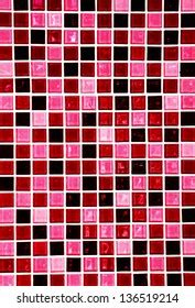 Red Ceramic Mosaic Using Pool Background Stock Photo 136519214 | Shutterstock