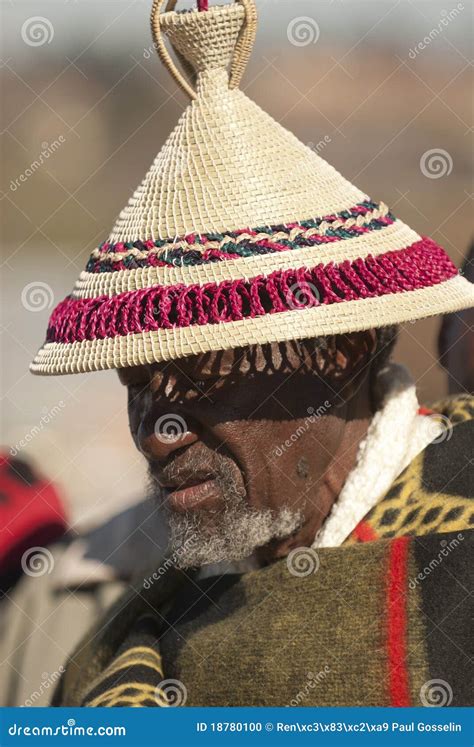 BAsotho Man In Hat At The King's Parade Editorial Image - Image: 18780100