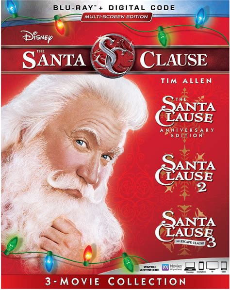 The Santa Clause 3-Movie Collection (Blu-ray + Digital Copy) - Walmart.com