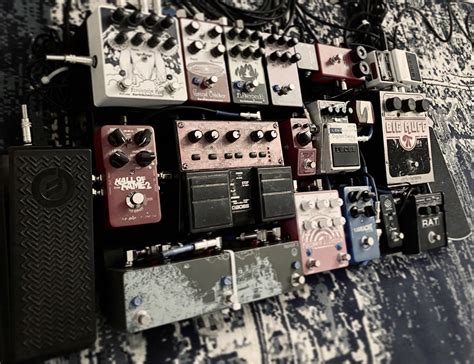 New layout for ambient/drone/post-rock endeavors : r/guitarpedals