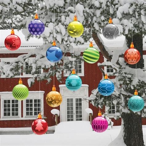 Outdoor Christmas Flat Ornaments | Large Outdoor Ornaments | POPSUGAR Home UK Photo 5