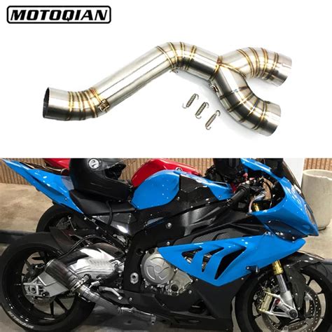 For BMW S1000RR S1000R HP4 2009 2018 Exhaust System 60 60.5mm Stainless ...