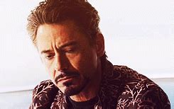 Tony Stark Shakes His Head | Gifrific