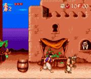 Aladdin II Game - Sega Genesis (Mega Drive)