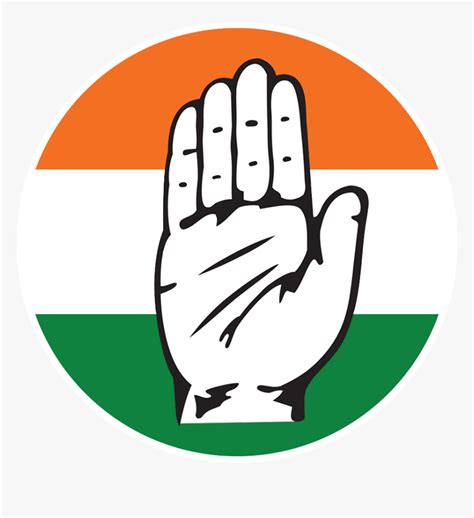 Round Congress Logo Png - Indian National Congress India, Transparent ...