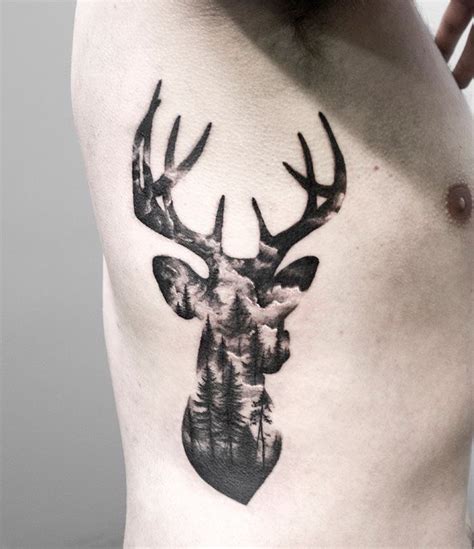 Pin by Andy Zajac on Tattoos | Antler tattoos, Stag tattoo, Tattoos