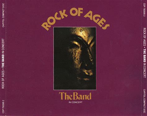 The Band – Rock Of Ages: The Band In Concert (CD) - Discogs