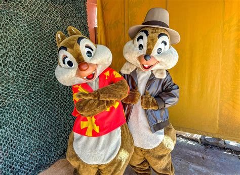 PHOTOS & VIDEO: Where to Meet Chip 'n Dale Rescue Rangers in Disney ...