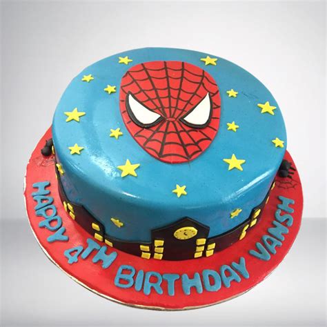 Spiderman Birthday Cakes