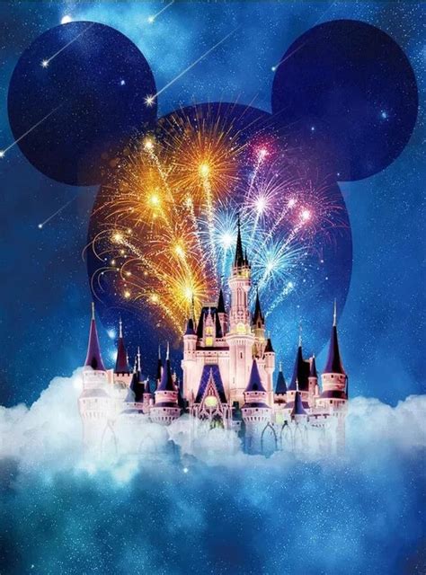 Disney Castle - Animation Paint By Numbers - Num Paint Kit