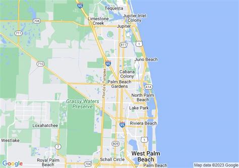 Palm Beach Gardens Florida Map - Maping Resources