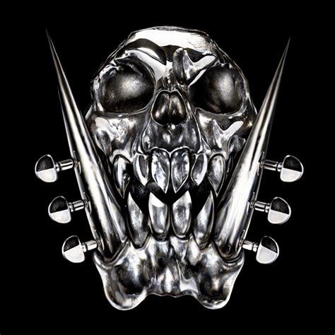 Metal Skull by PatrickThornton on DeviantArt